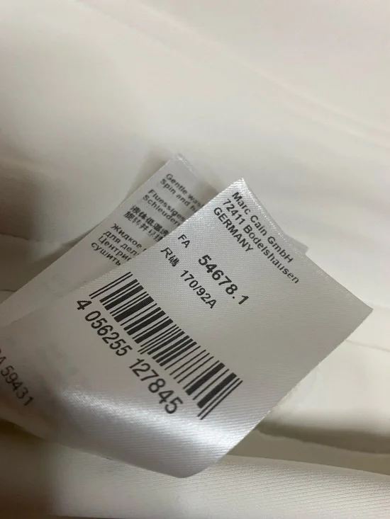 Marc Cain Ivory Swing Trench Coat #5 - Picture 13 of 13